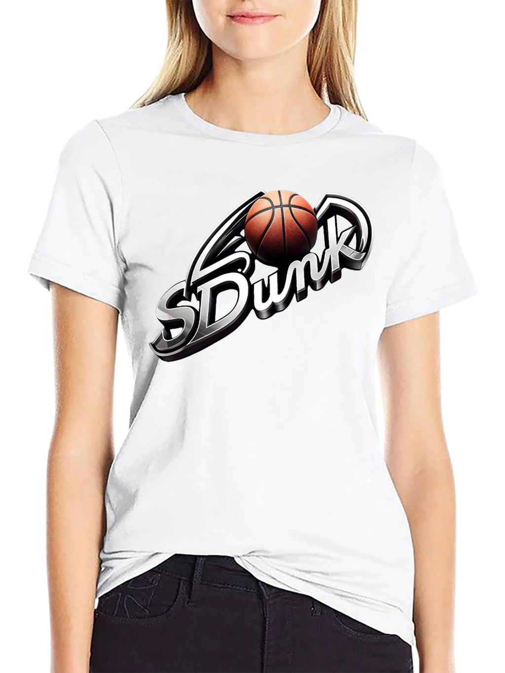SDunk Basketball T-Shirt - Premium Cotton Blend product image 3