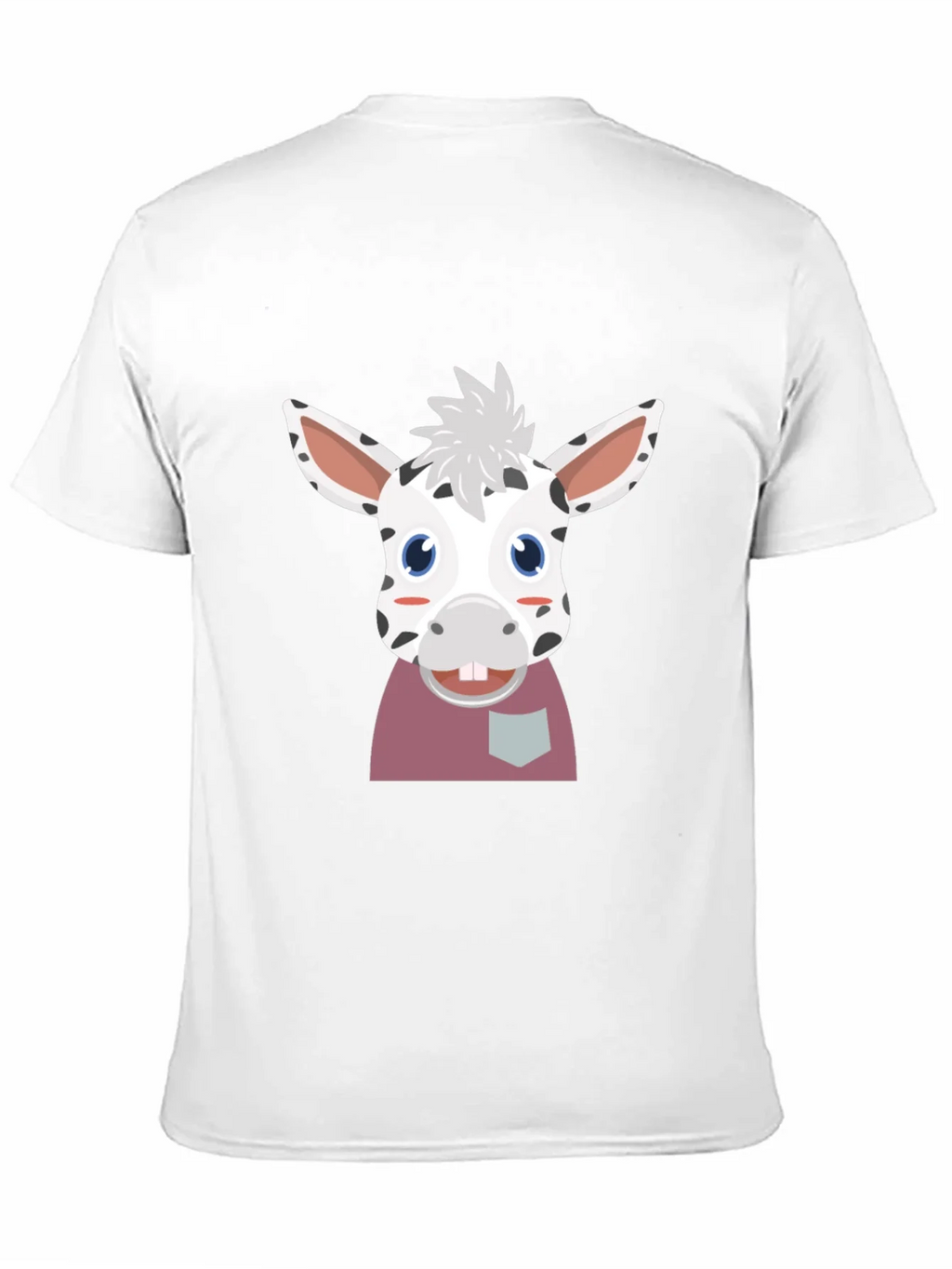 Cute Cartoon Animal Graphic Tee - Black product image 2