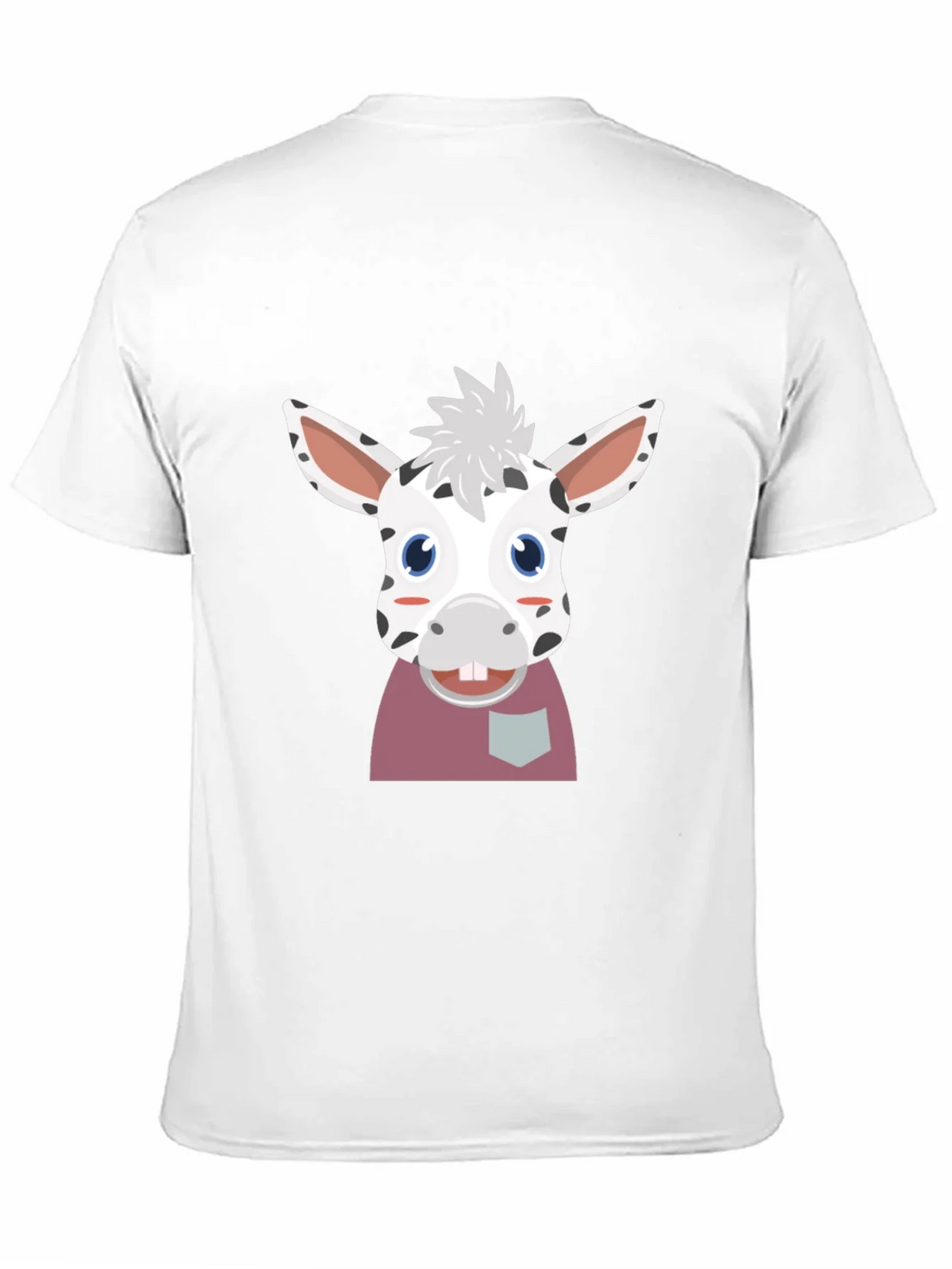 Cute Cartoon Animal Graphic Tee - Black product image 2