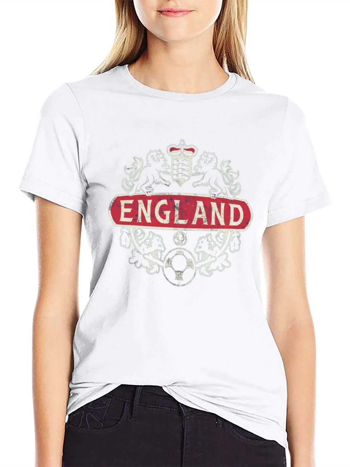 England Crest Soccer T-Shirt - Black product image 10