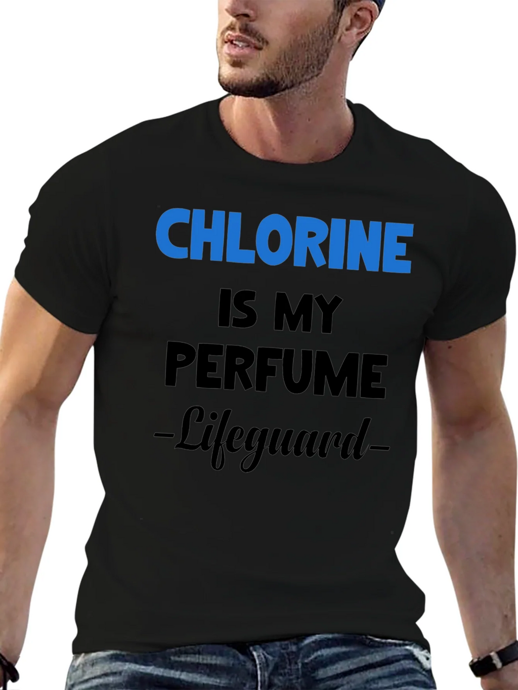 Chlorine is My Perfume Lifeguard T-Shirt product image 9