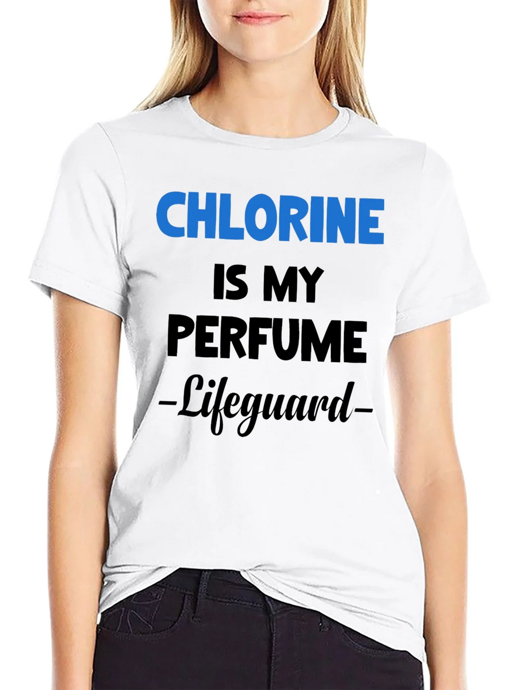 Chlorine is My Perfume Lifeguard T-Shirt product image 11