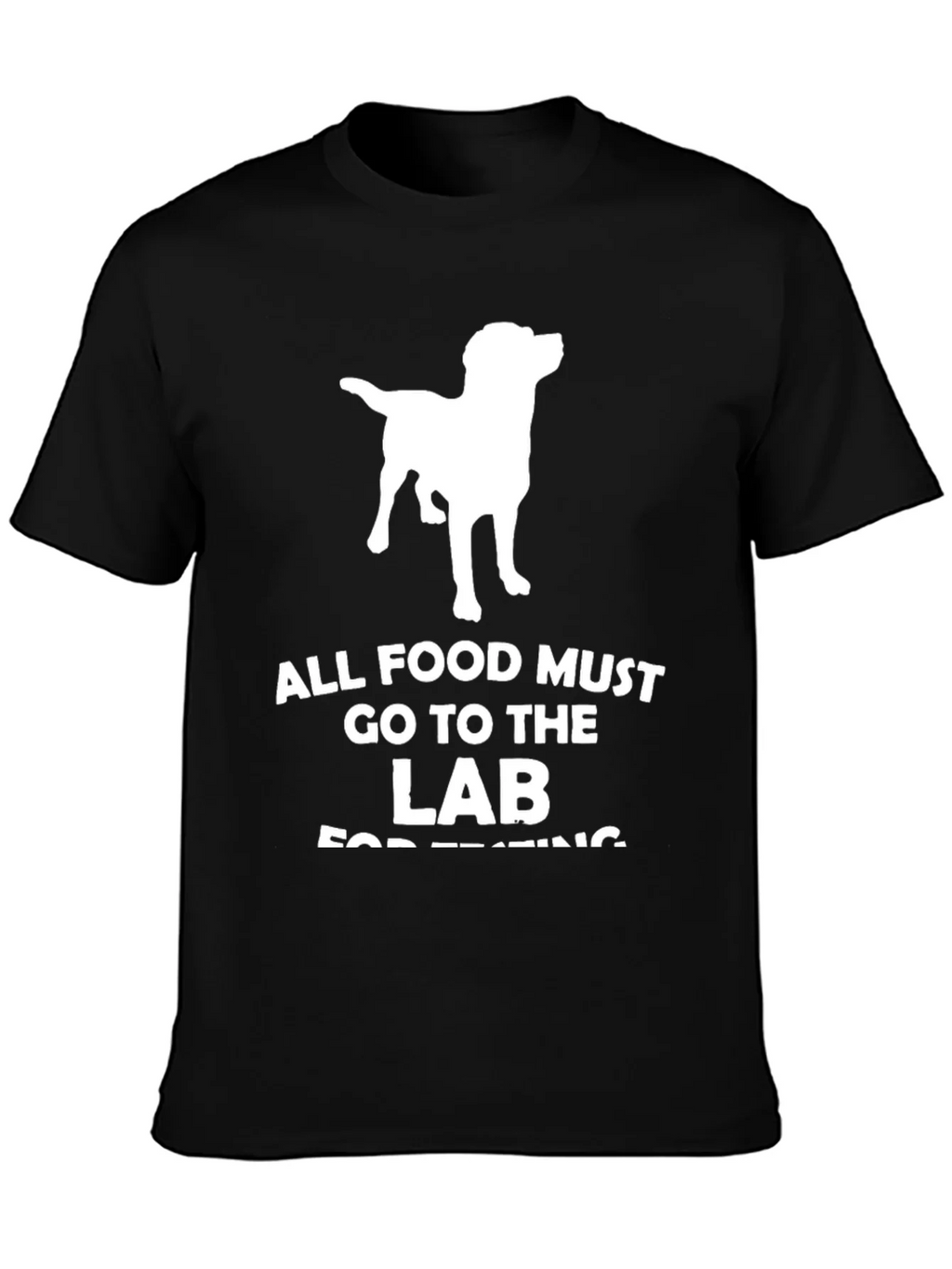 Funny Lab T-Shirt - All Food Must Go to the product image 6