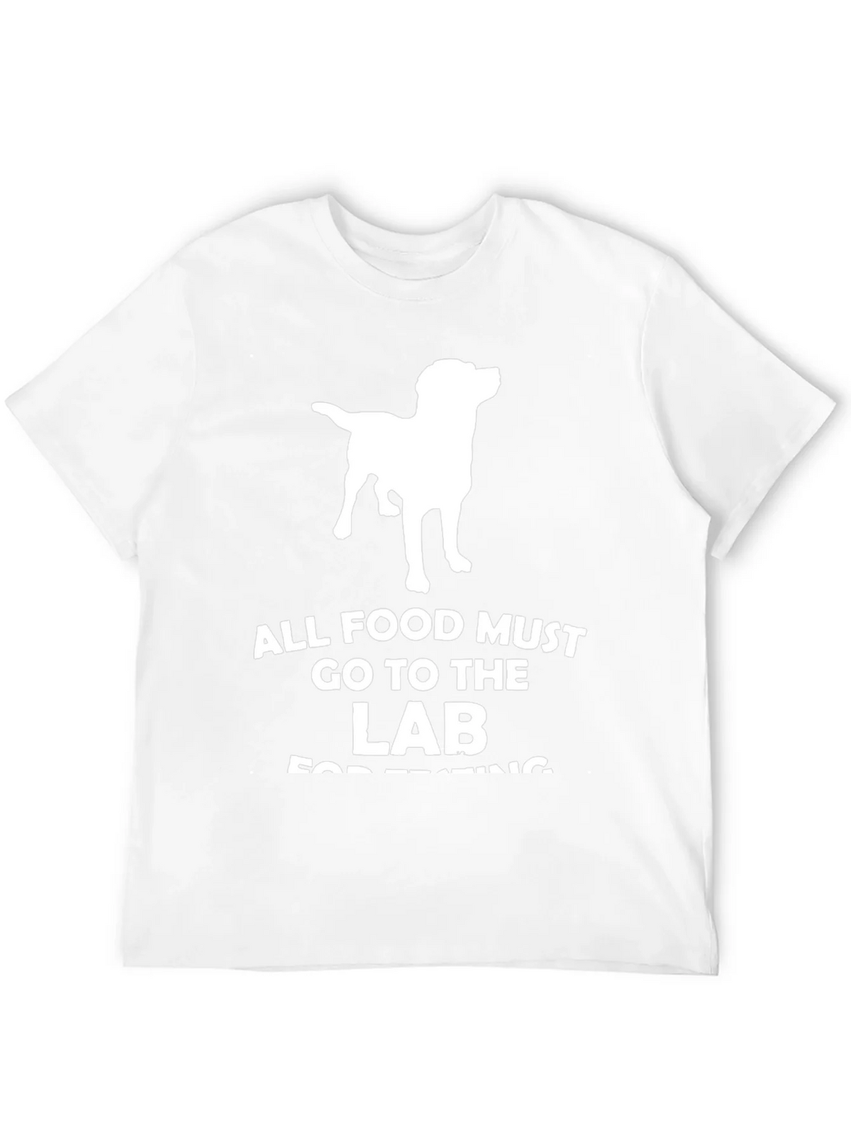 Funny Lab T-Shirt - All Food Must Go to the product image 3