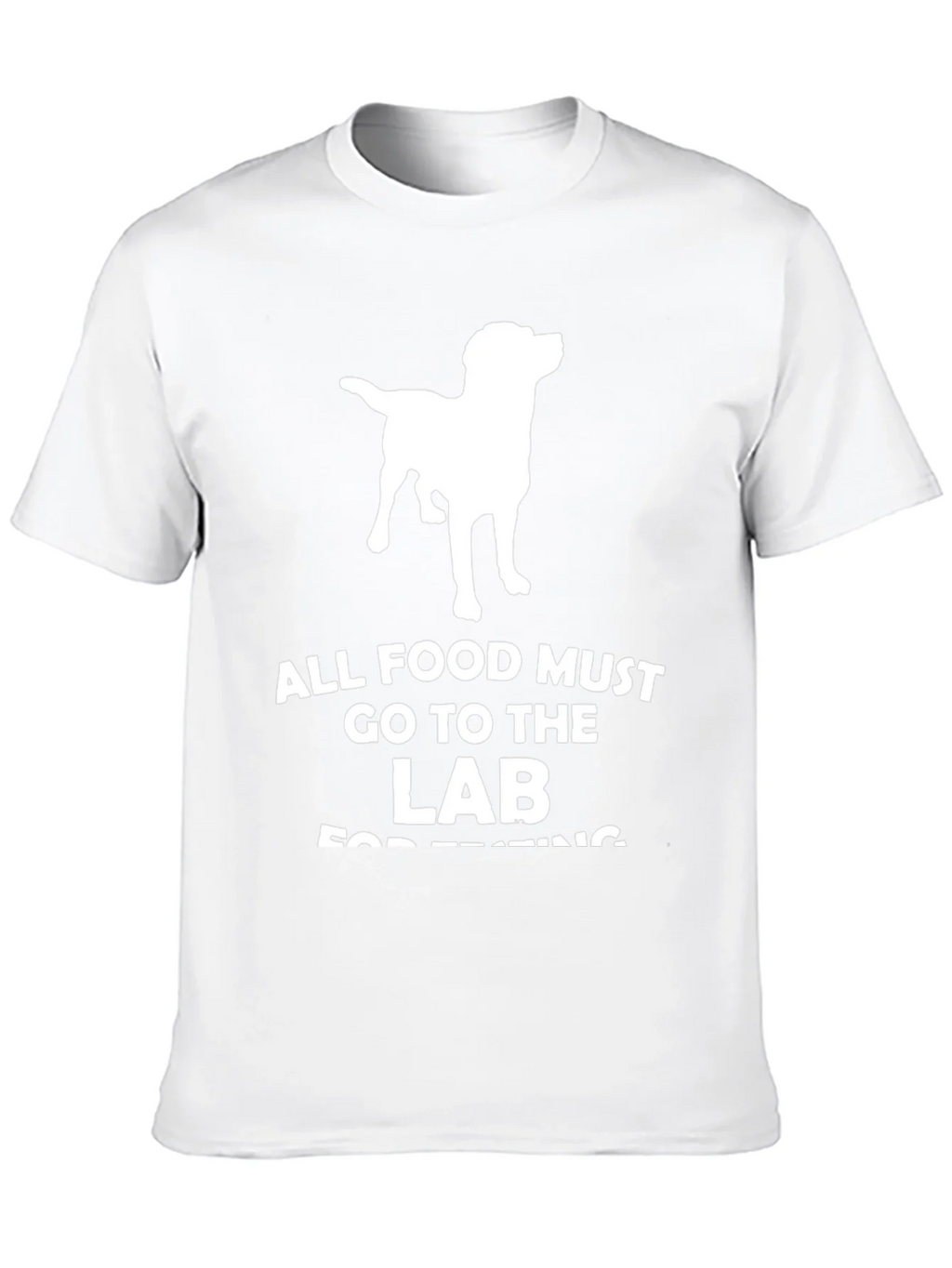 Funny Lab T-Shirt - All Food Must Go to the product image 12