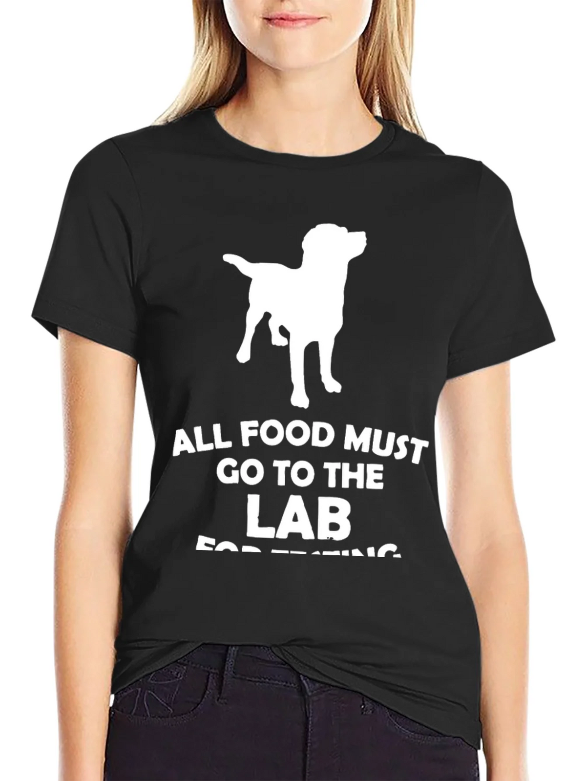 Funny Lab T-Shirt - All Food Must Go to the product image 5