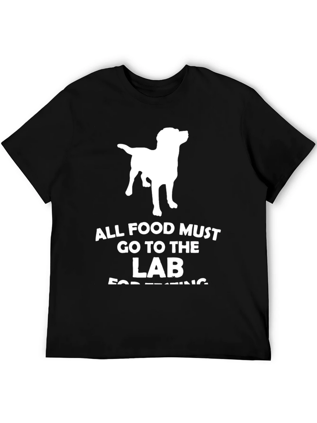 Funny Lab T-Shirt - All Food Must Go to the product image 8