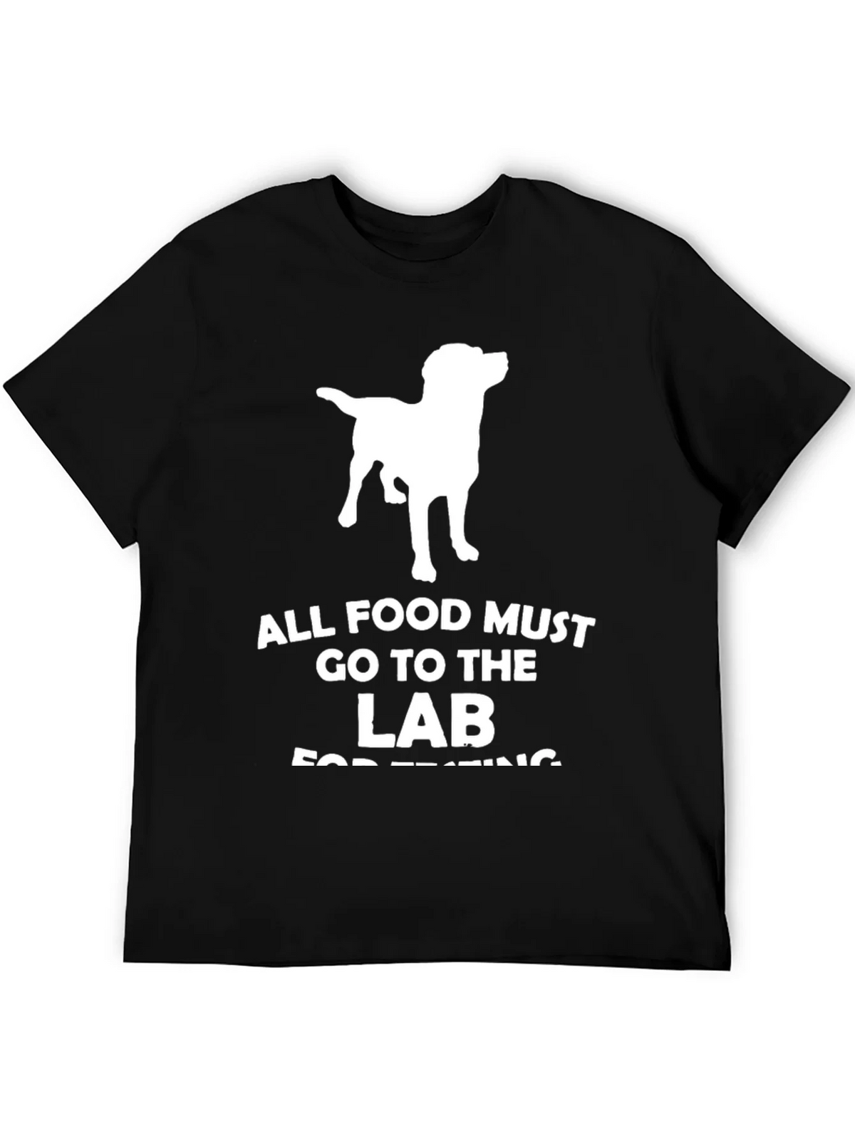 Funny Lab T-Shirt - All Food Must Go to the product image 8