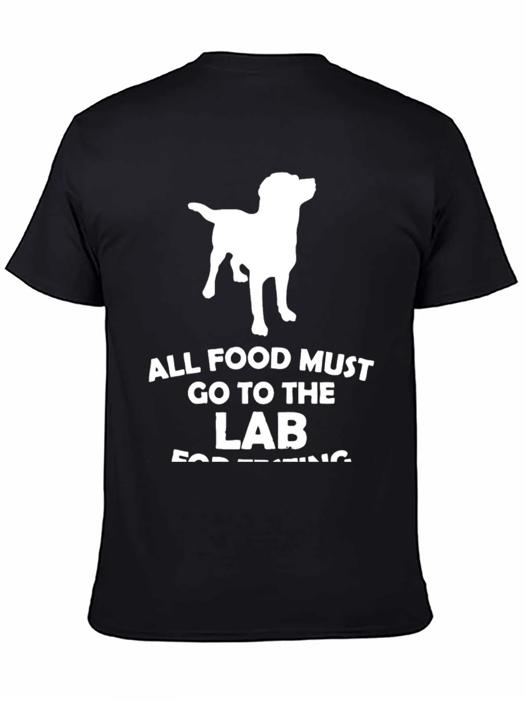 Funny Lab T-Shirt - All Food Must Go to the product image 7
