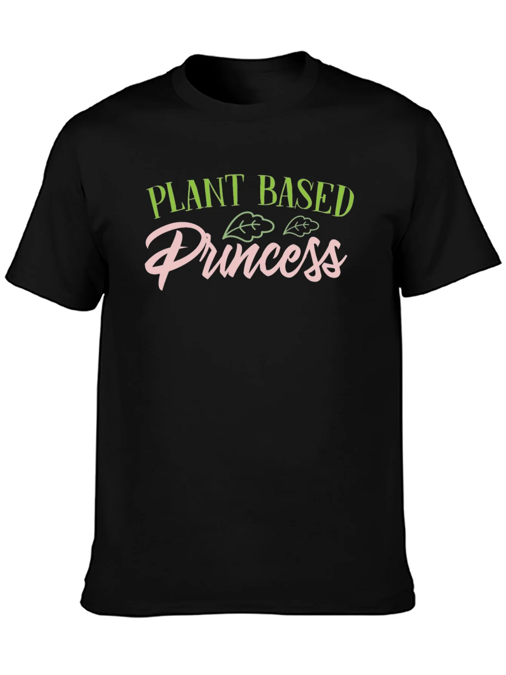 Plant Based Princess Black T-Shirt product image 6