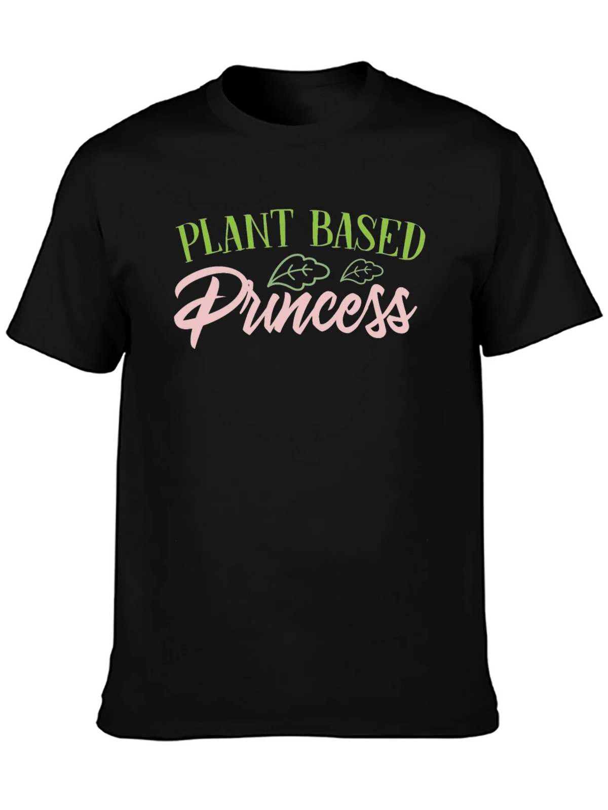 Plant Based Princess Black T-Shirt product image 6