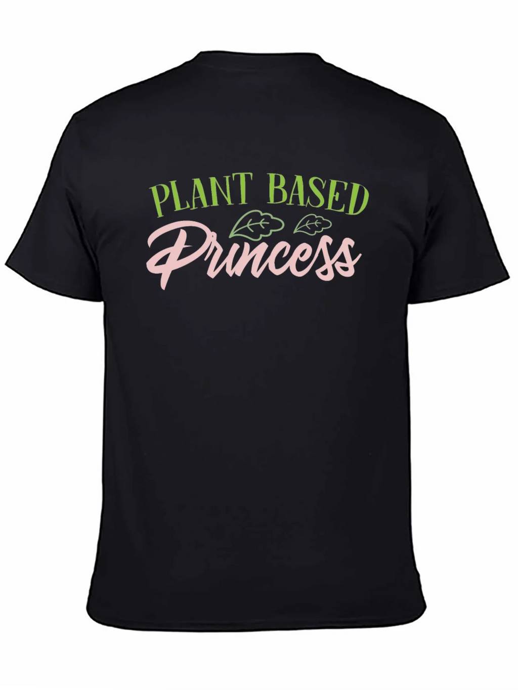 Plant Based Princess Black T-Shirt product image 7