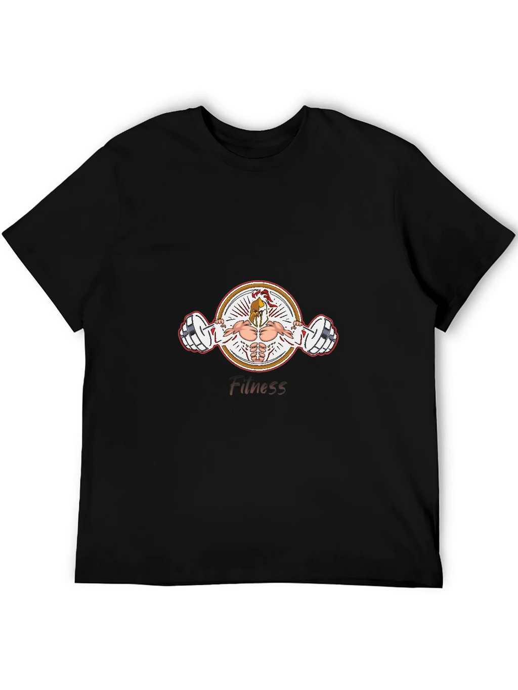 Fitness Gladiator Black T-Shirt product image 8