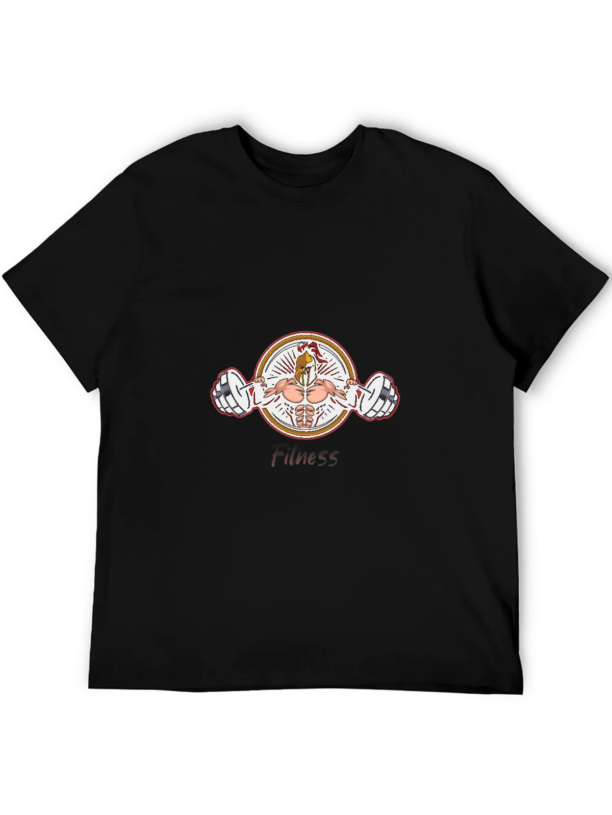 Fitness Gladiator Black T-Shirt product image 8