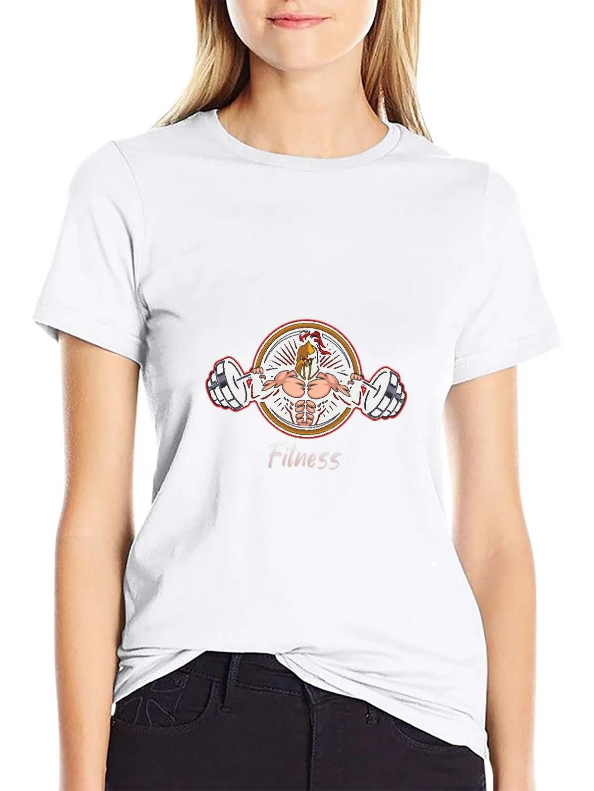 Fitness Gladiator Black T-Shirt product image 11
