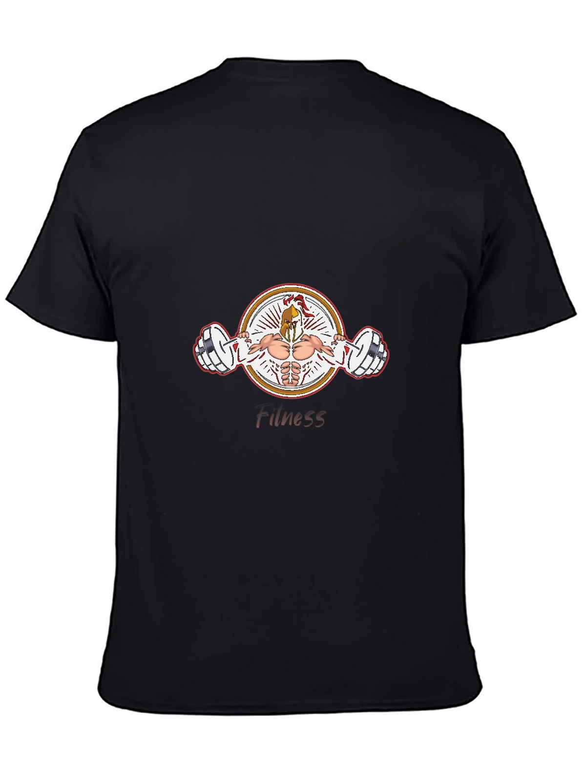 Fitness Gladiator Black T-Shirt product image 7