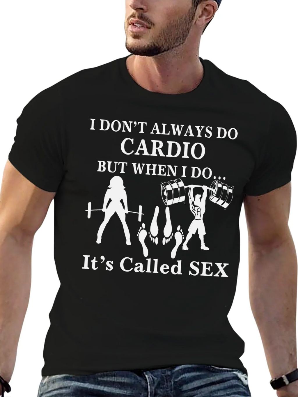 Funny Gym Workout Cardio T-Shirt - Its Called Sex product image 9