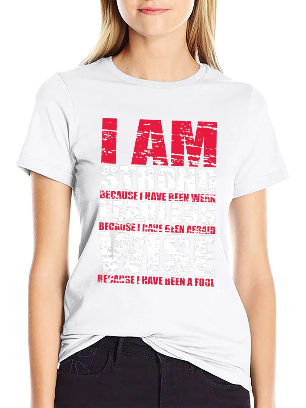 I Am Strong T-Shirt - Motivational Graphic Tee product image 11