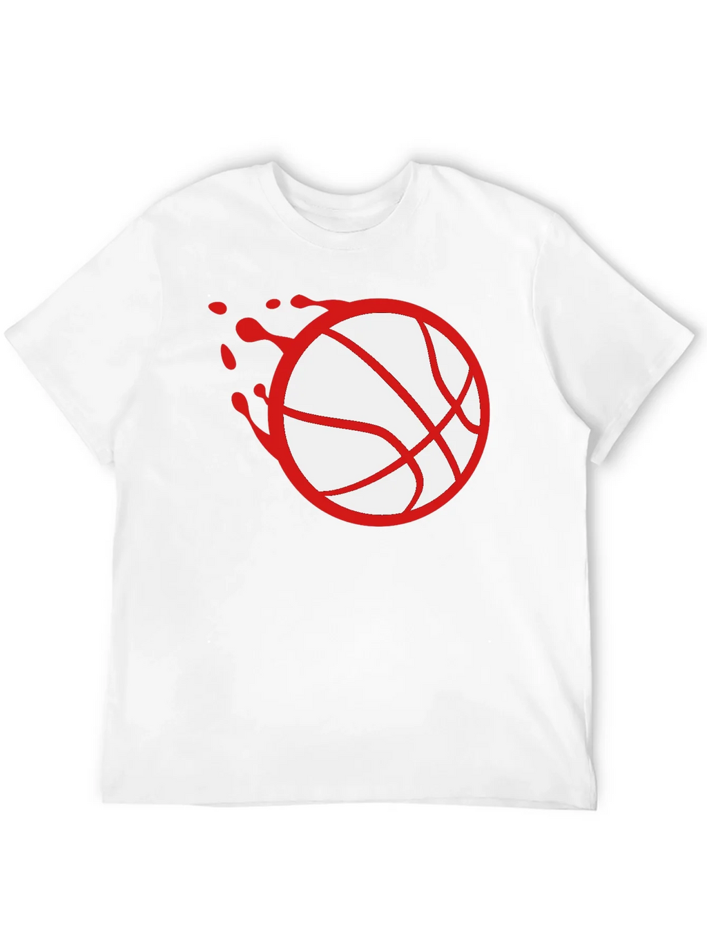 Basketball Splash Graphic Tee - Black product image 3