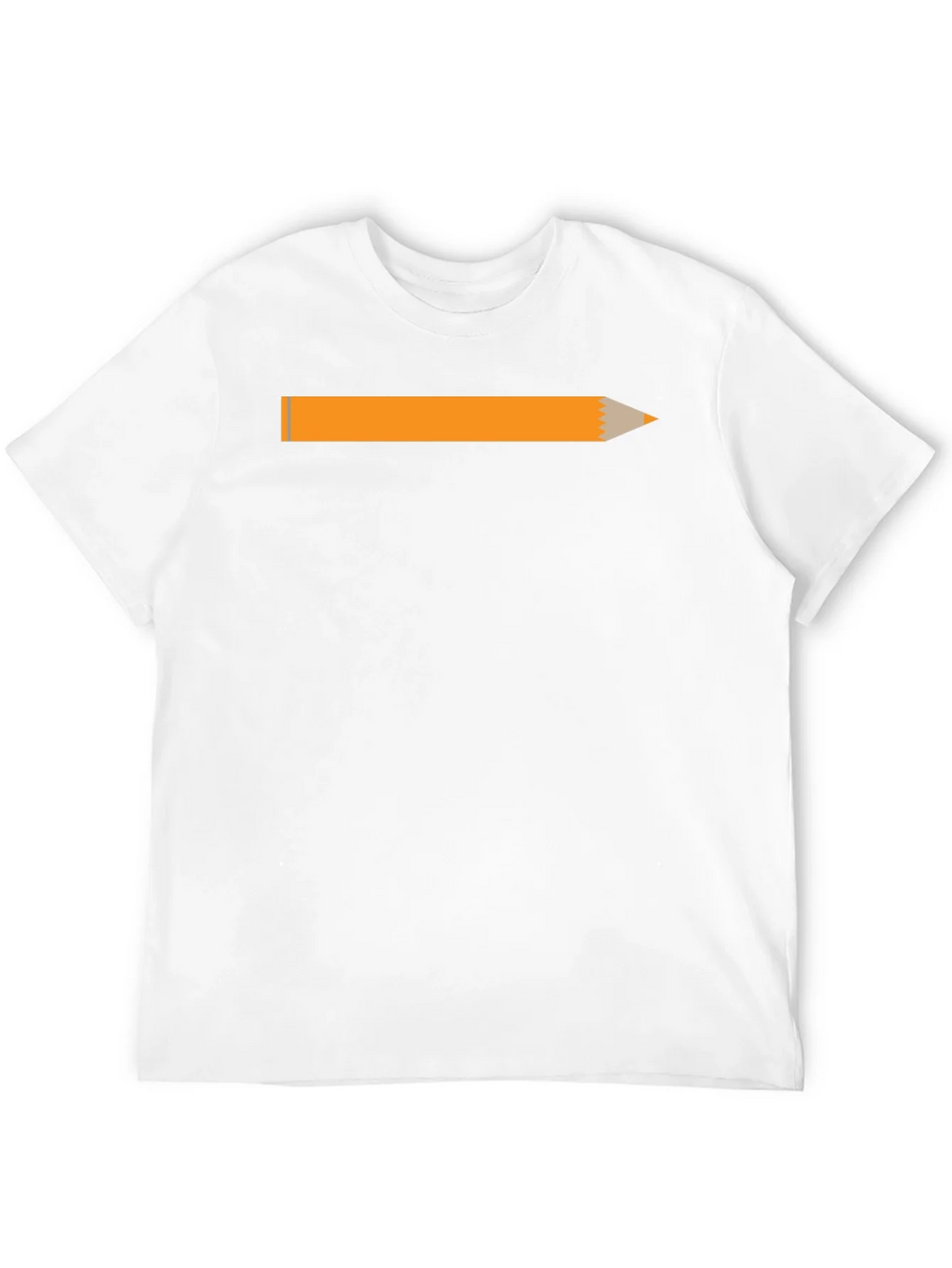 Pencil Graphic Black T-Shirt - Creative Style product image 3