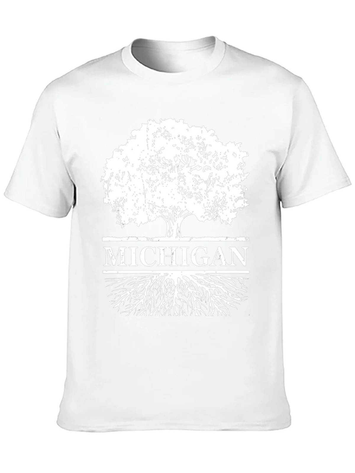 Michigan Tree Roots T-Shirt - Black product image 12