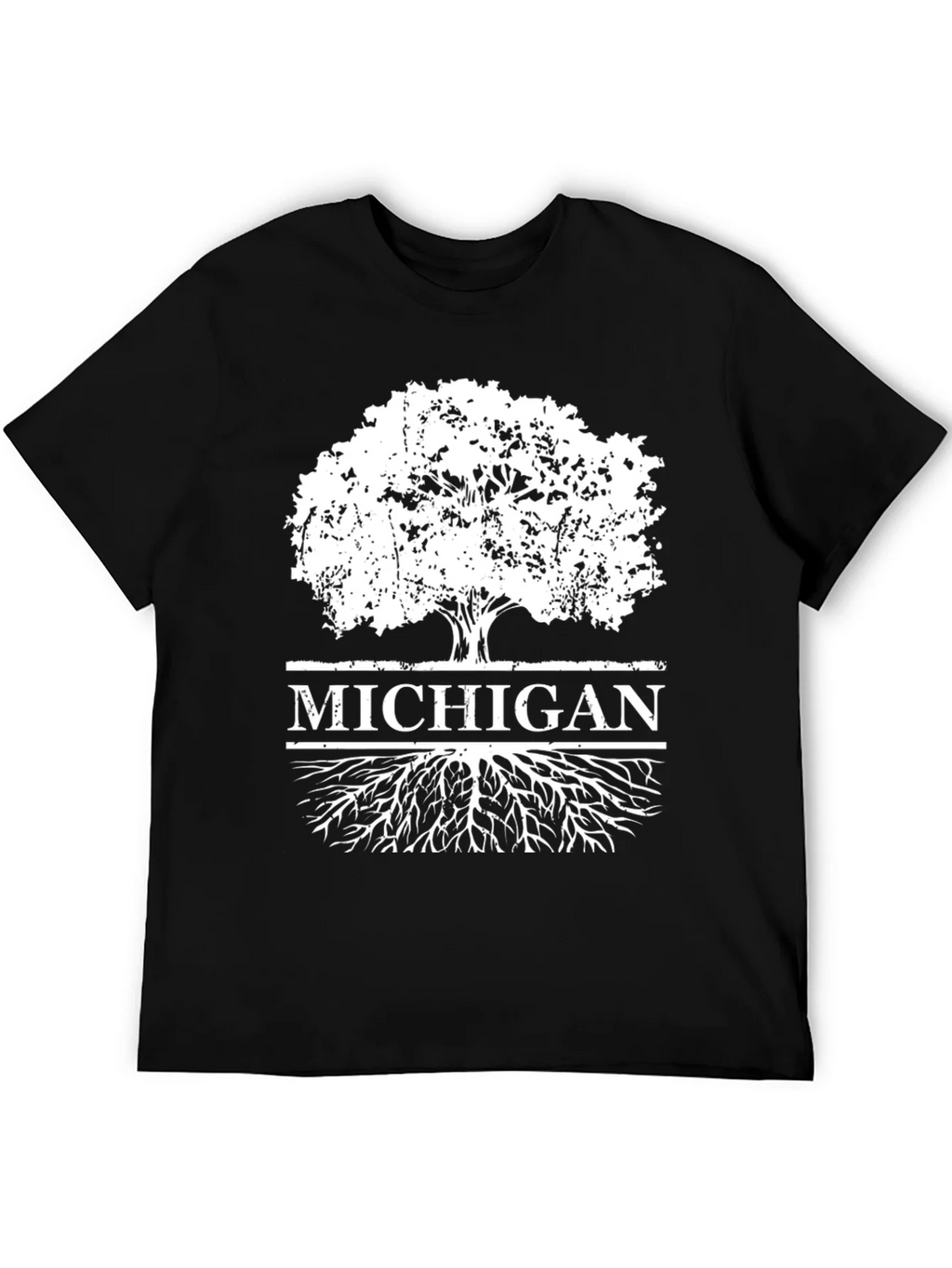Michigan Tree Roots T-Shirt - Black product image 8