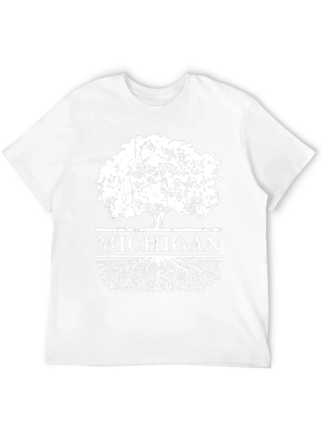 Michigan Tree Roots T-Shirt - Black product image 3