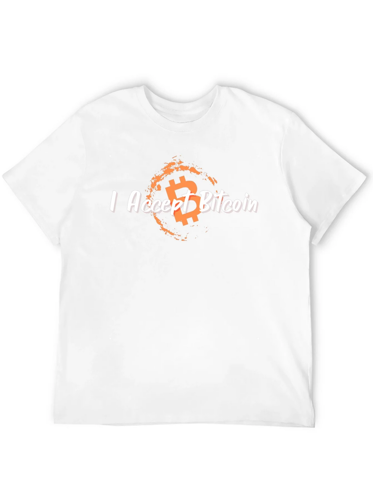 I Accept Bitcoin T-Shirt Crypto Currency Tee product image 3