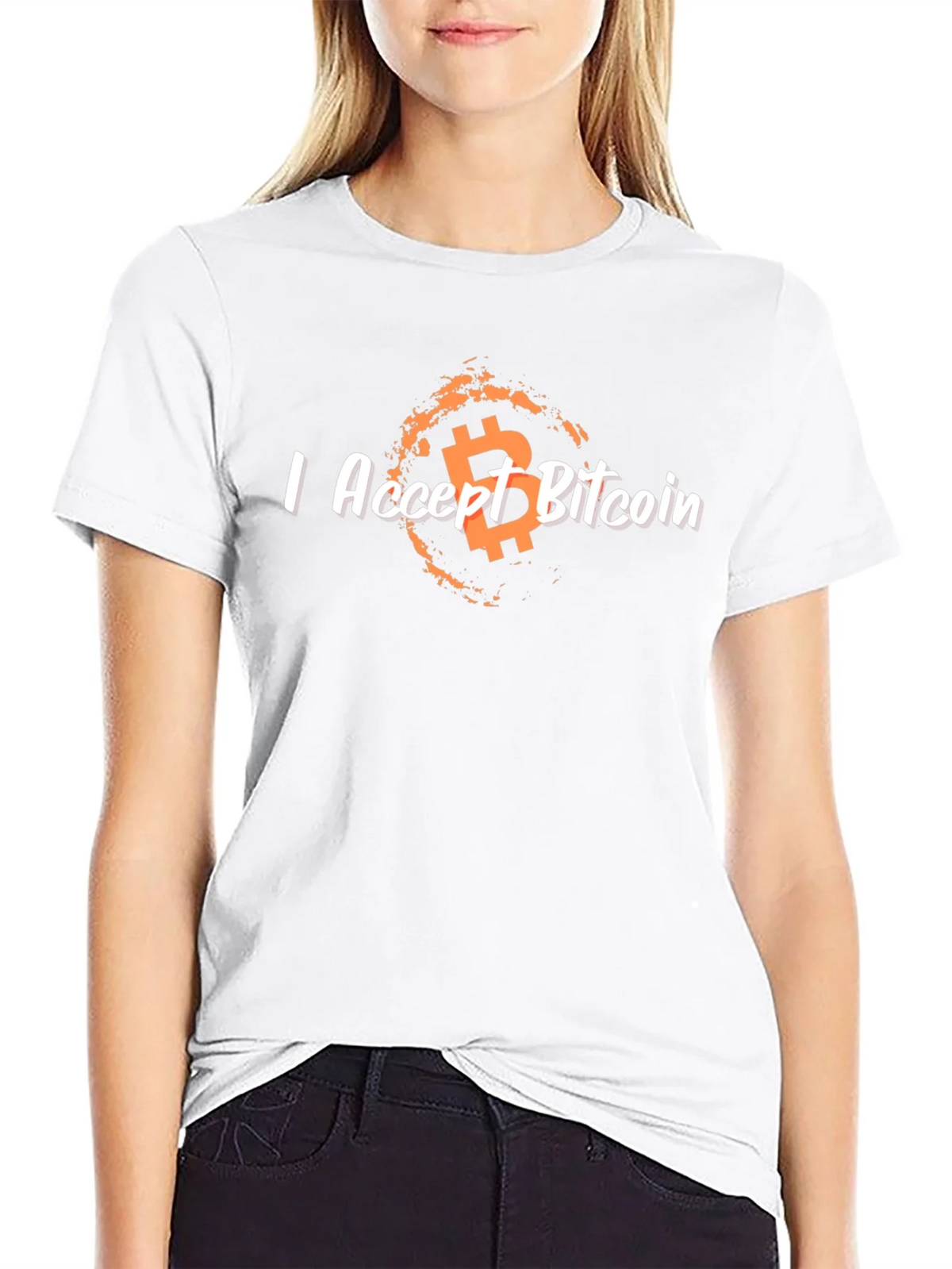 I Accept Bitcoin T-Shirt Crypto Currency Tee product image 11