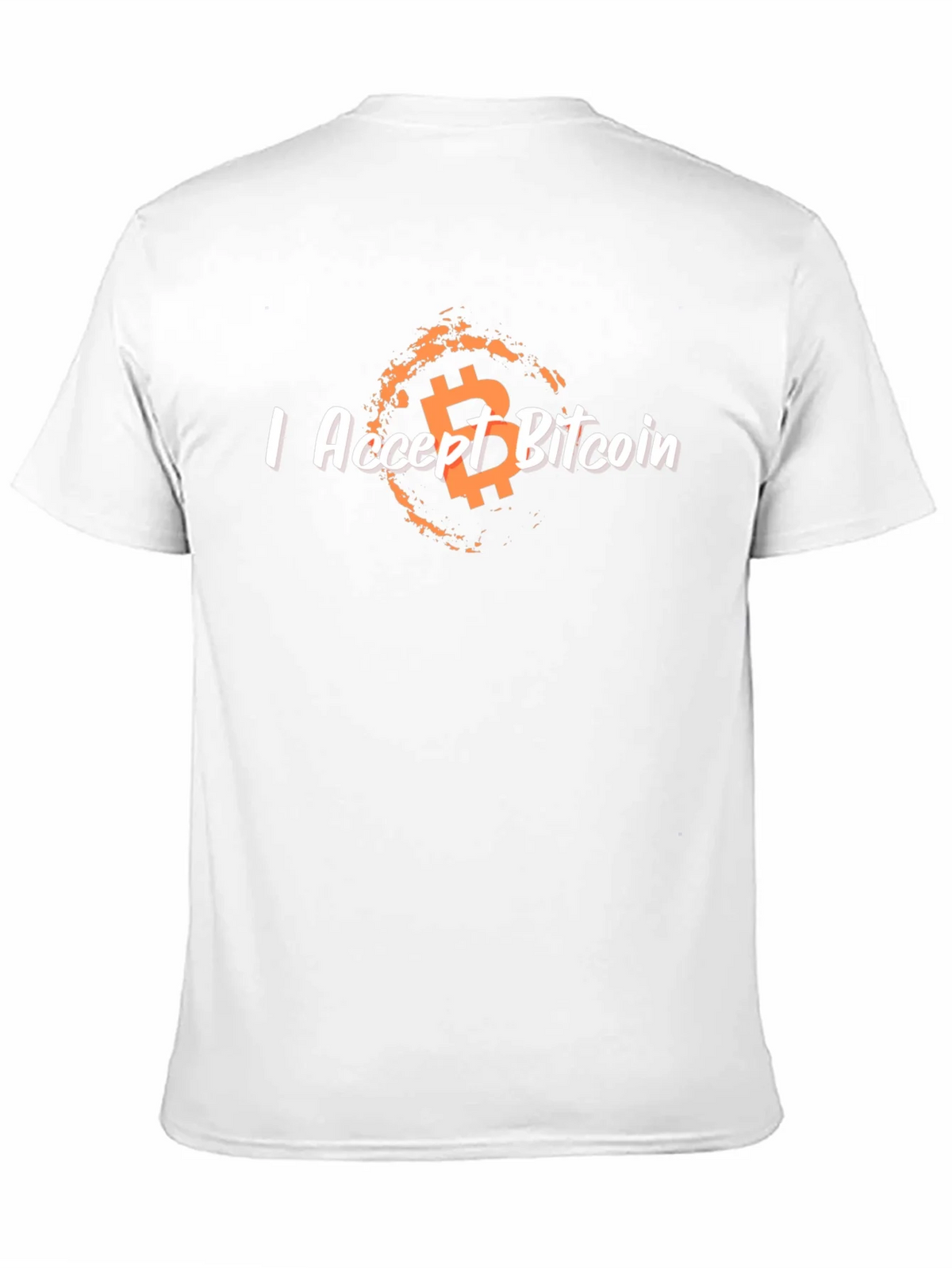 I Accept Bitcoin T-Shirt Crypto Currency Tee product image 2