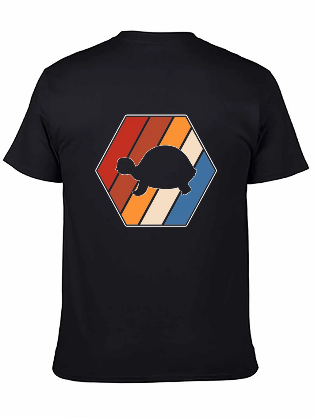 Retro Turtle Hexagon T-Shirt product image 6
