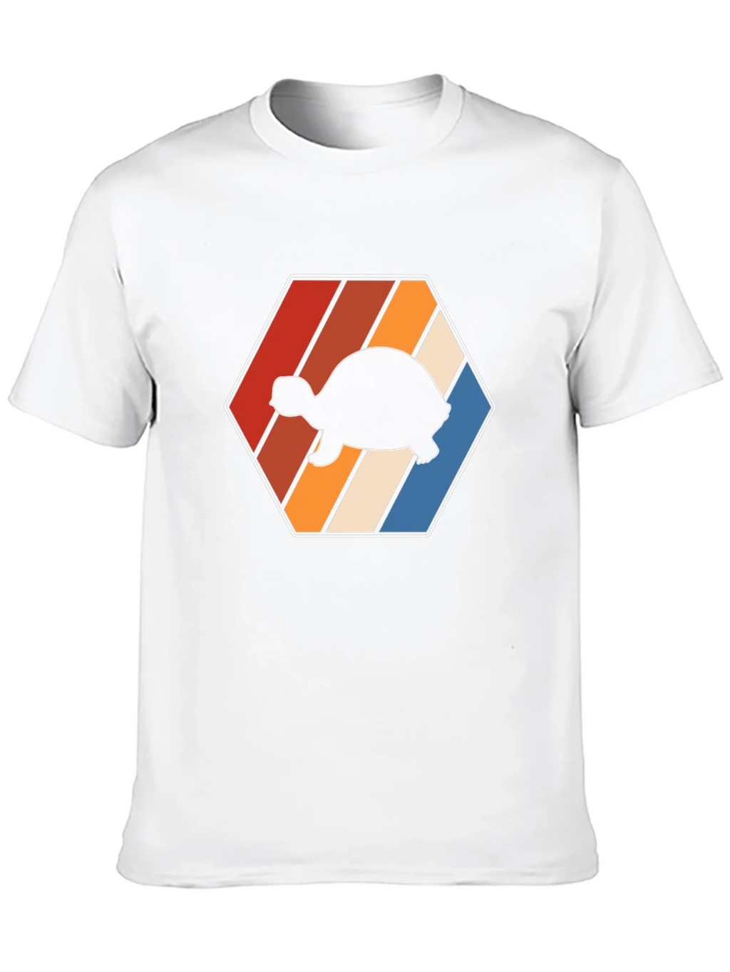 Retro Turtle Hexagon T-Shirt product image 9