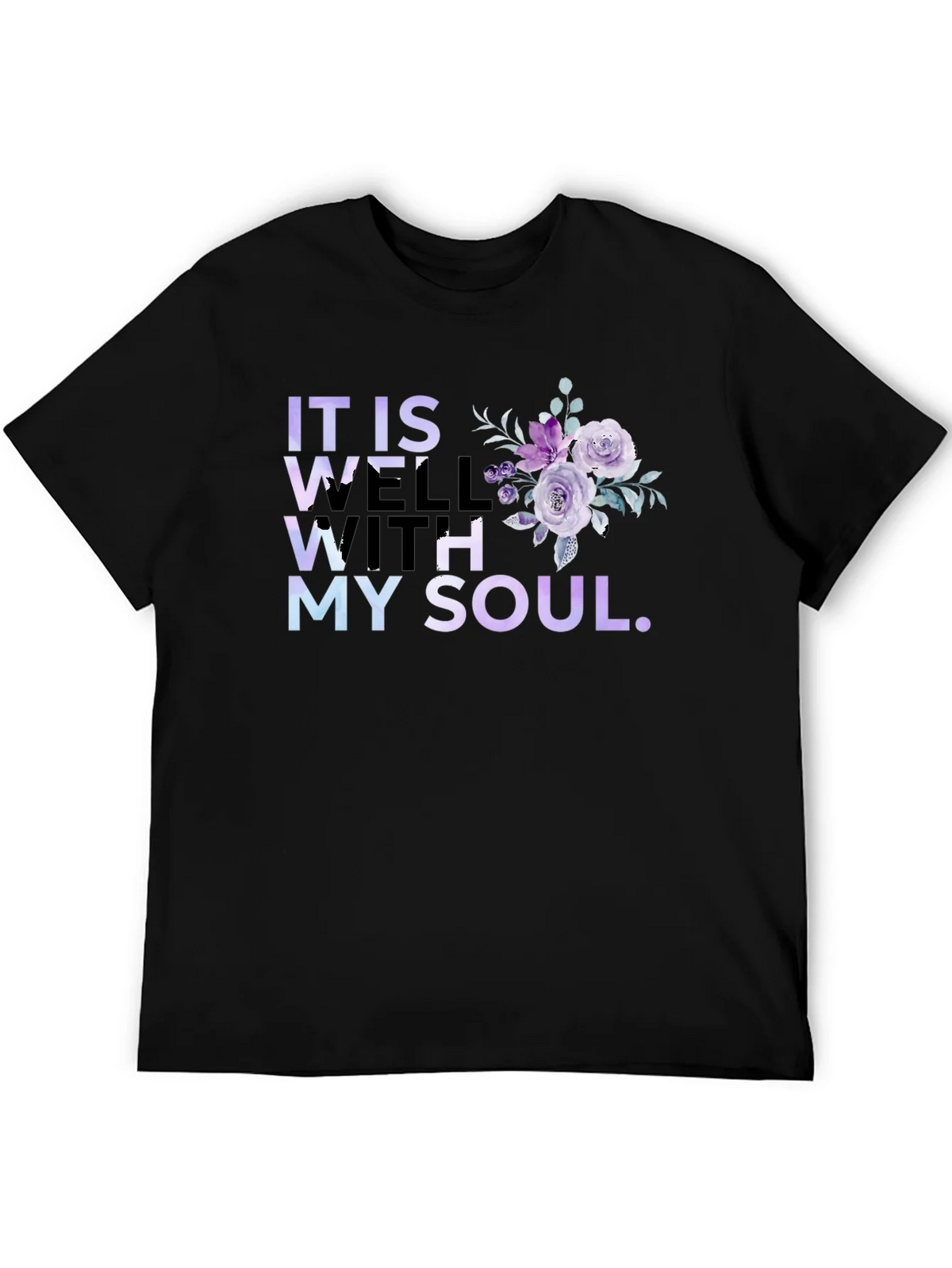It Is Well With My Soul Floral T-Shirt product image 8