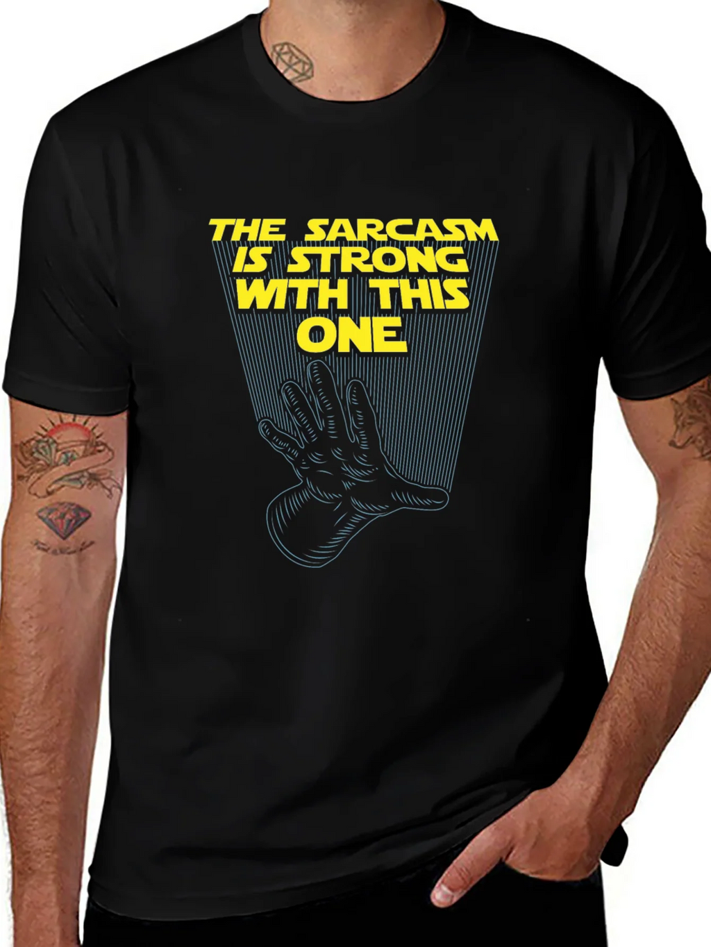 Sarcasm is Strong Graphic T-Shirt product image 1