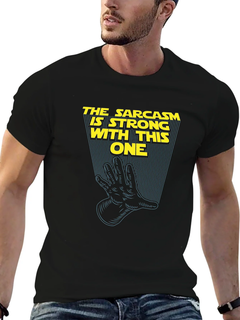 Sarcasm is Strong Graphic T-Shirt product image 9