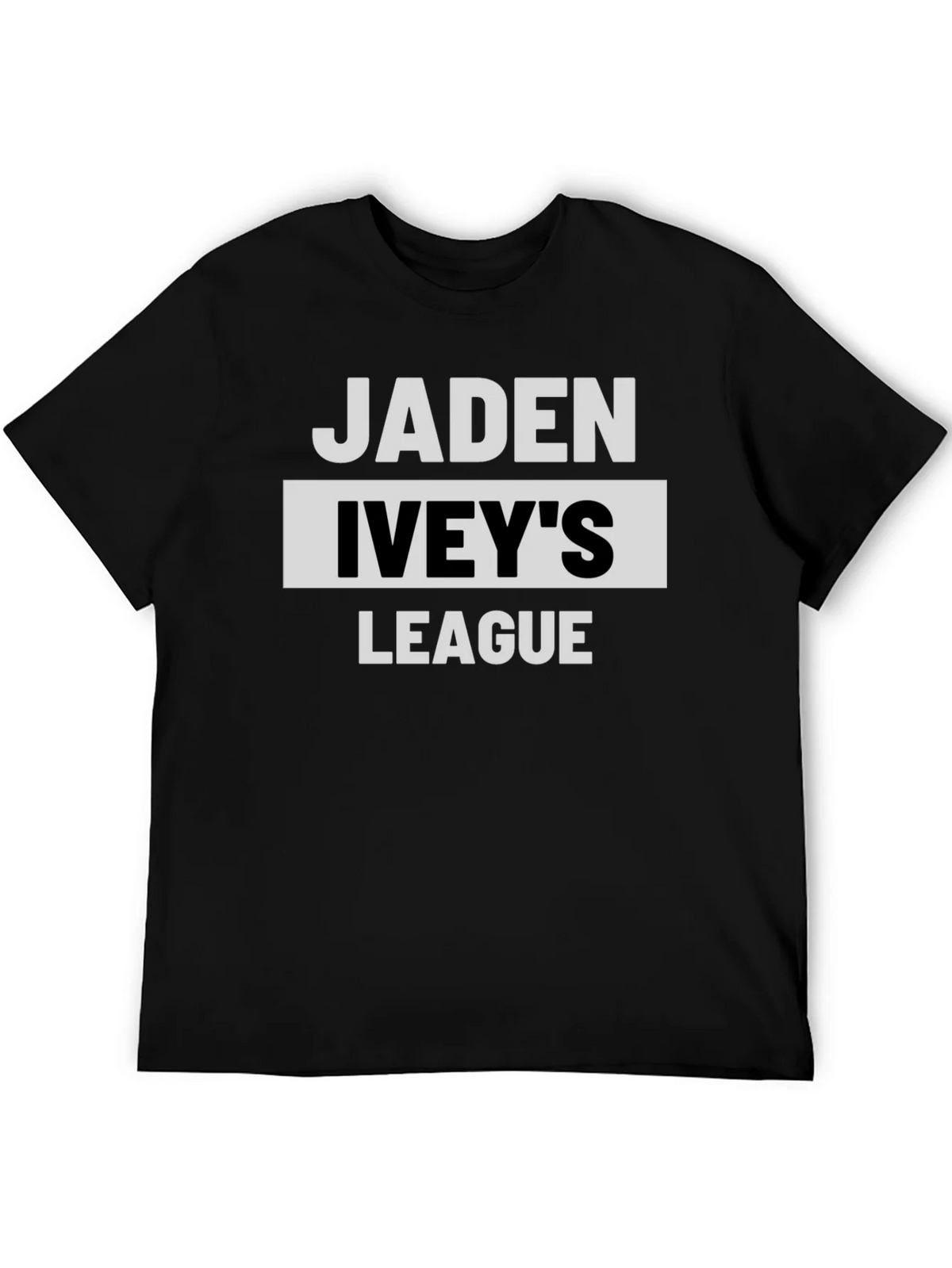 Jaden Iveys League T-Shirt - Black product image 8