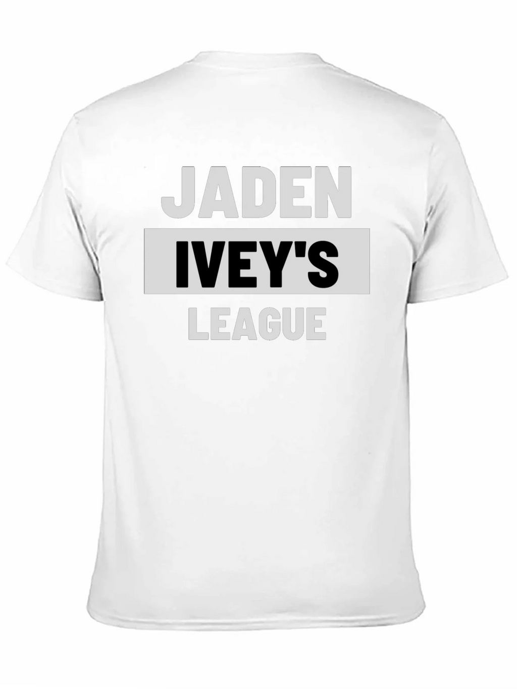 Jaden Iveys League T-Shirt - Black product image 2