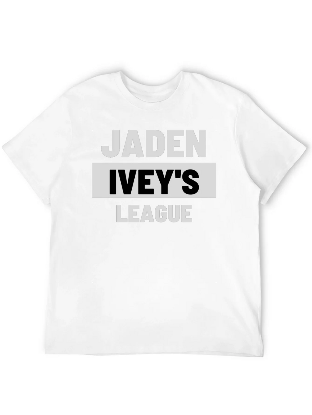 Jaden Iveys League T-Shirt - Black product image 3