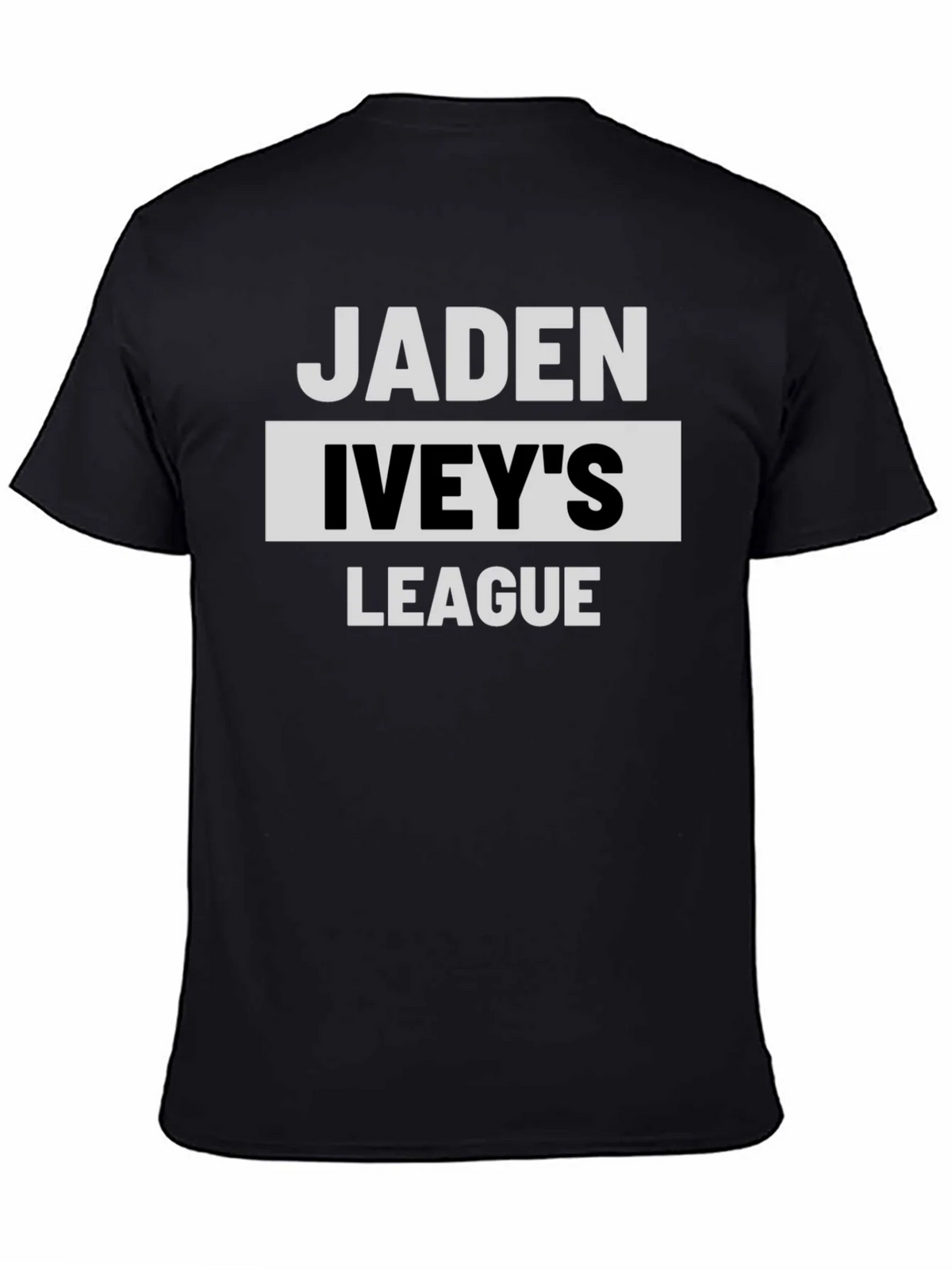 Jaden Iveys League T-Shirt - Black product image 7