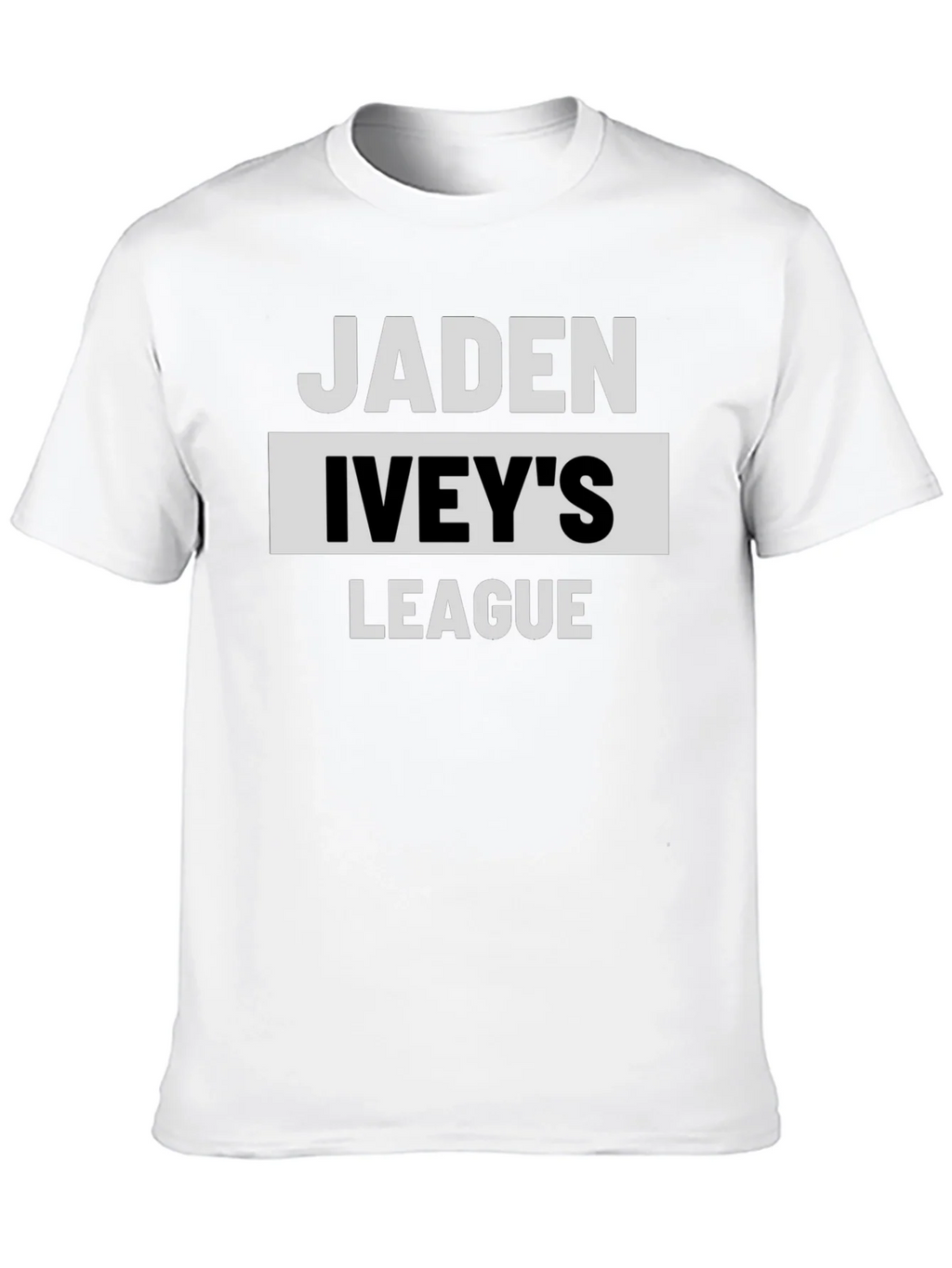 Jaden Iveys League T-Shirt - Black product image 11