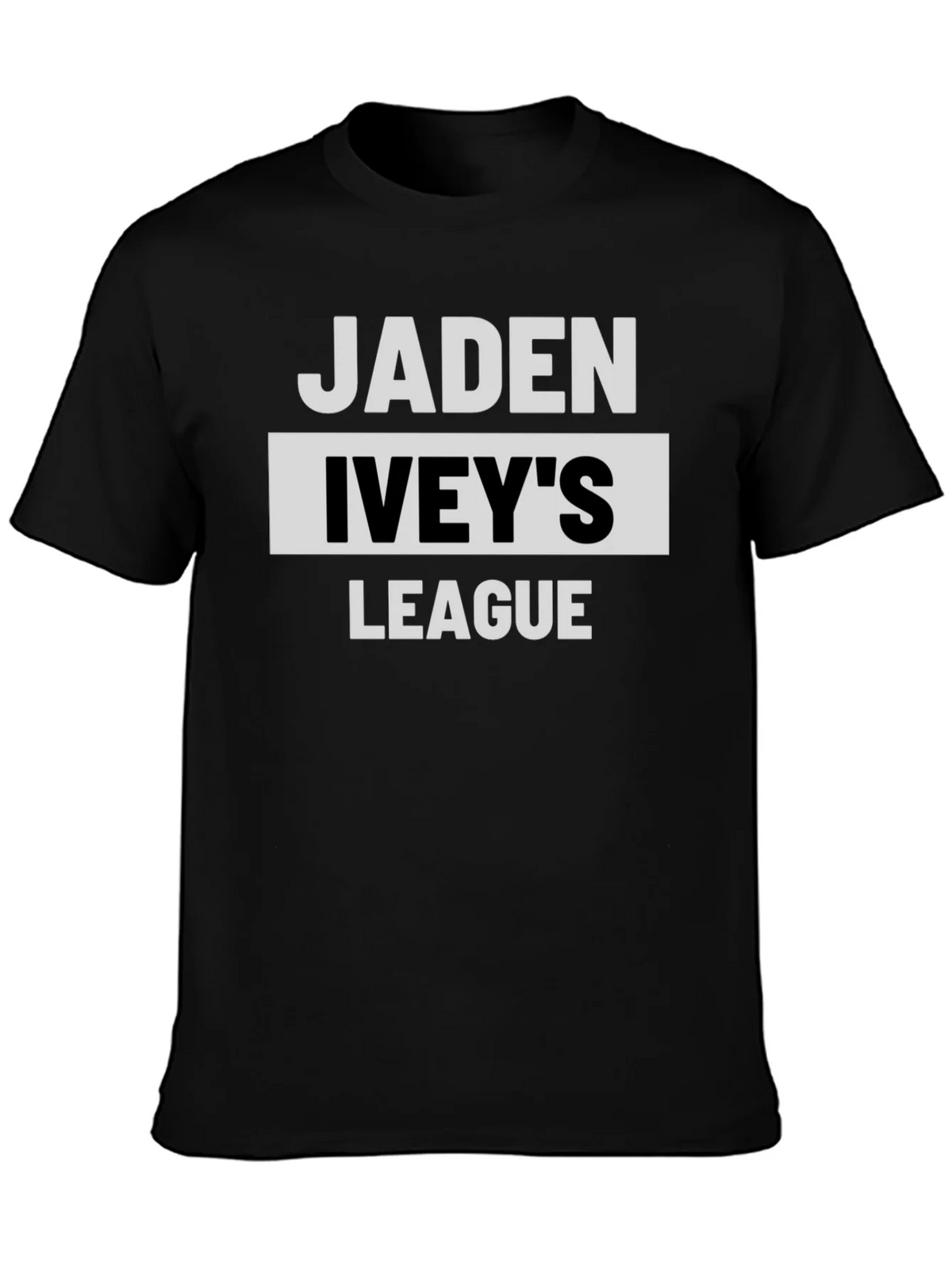 Jaden Iveys League T-Shirt - Black product image 6