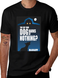 Dog Barks at Nothing T-Shirt - Funny Unique Design product image 1