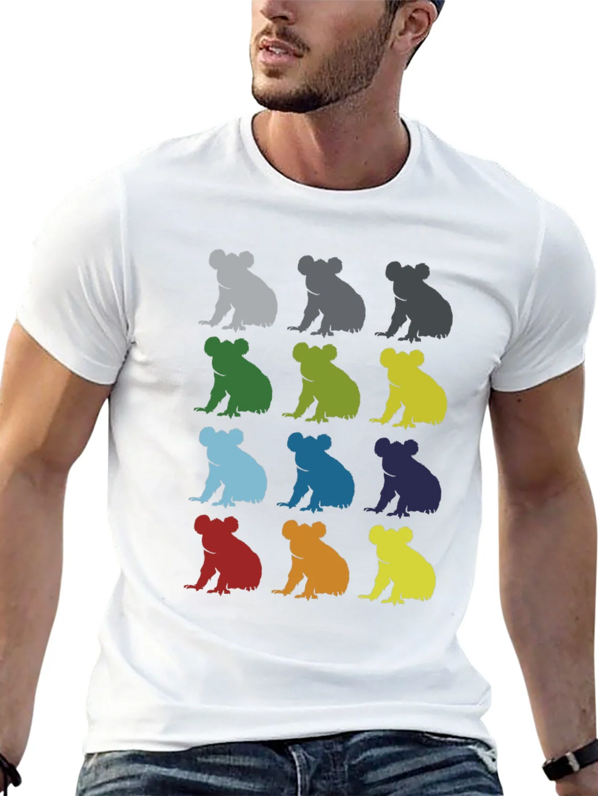 Koala Pop Art Graphic T-Shirt - Stylish & Unique Design product image 4