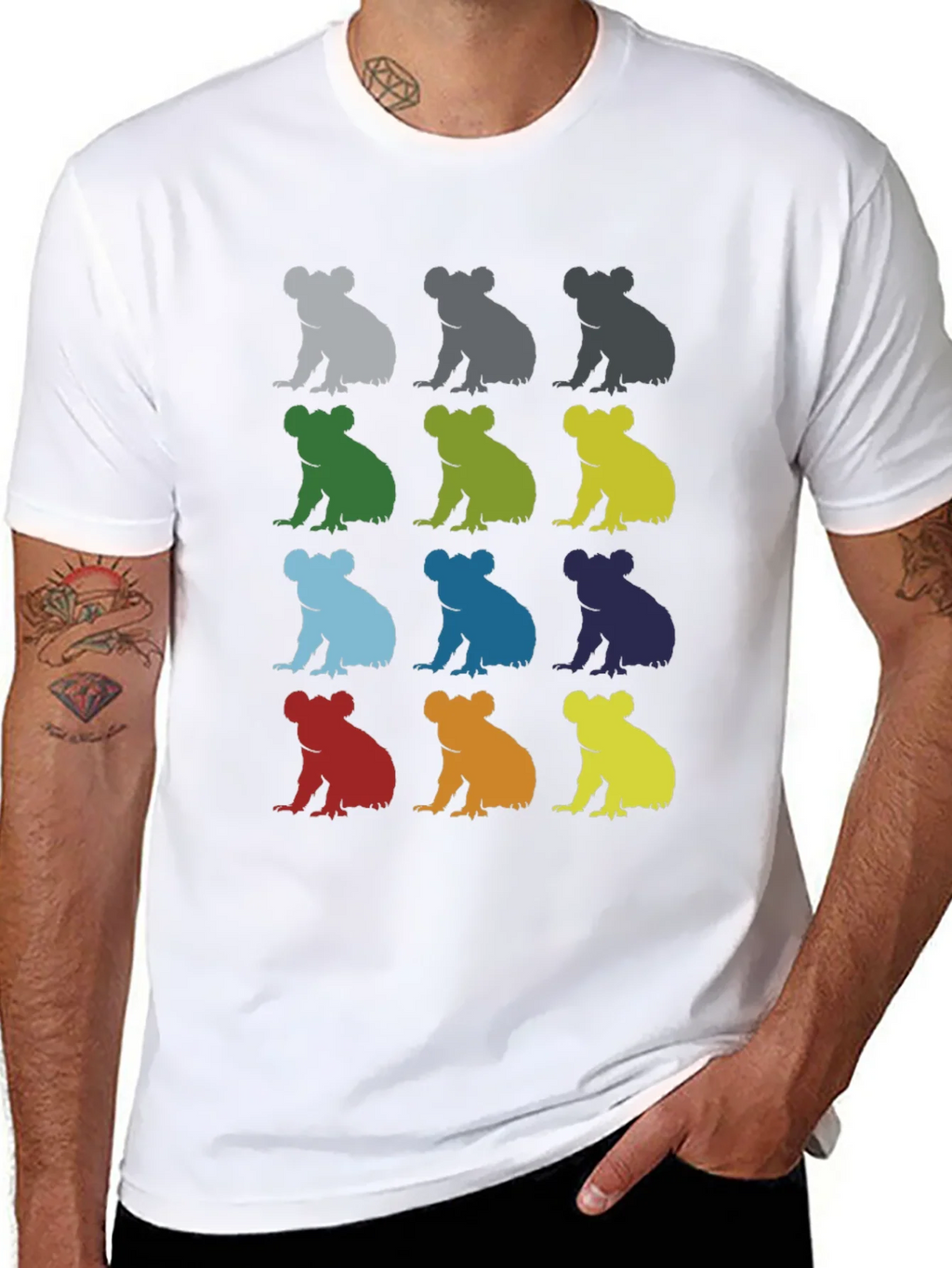 Koala Pop Art Graphic T-Shirt - Stylish & Unique Design product image 10