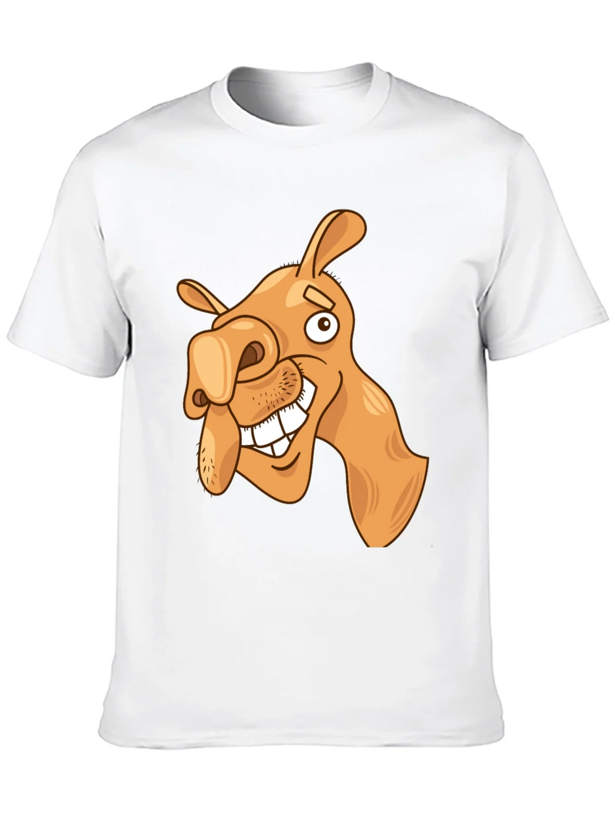 Funny Camel Cartoon Graphic Black T-Shirt product image 12