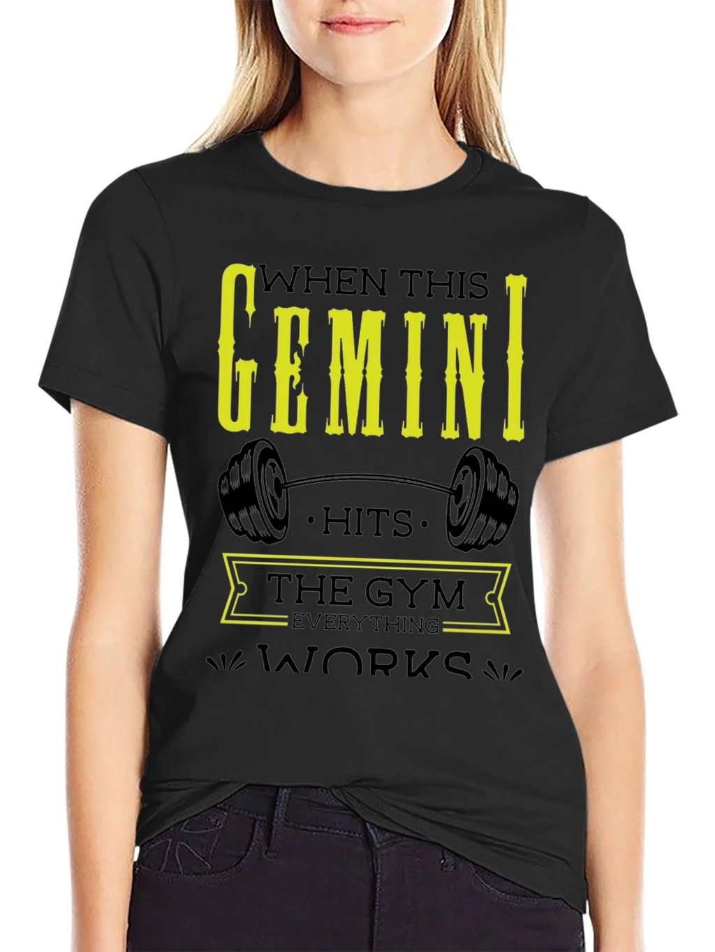 Gemini Gym T-Shirt - Zodiac Fitness Apparel product image 5
