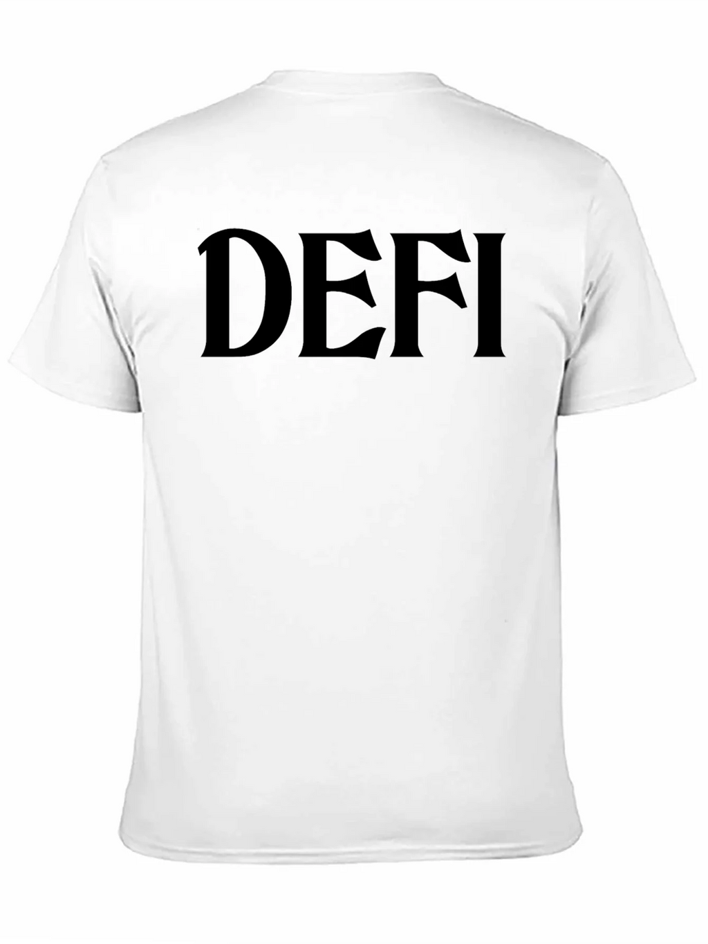 DEFI Graphic Tee - Black Casual T-Shirt product image 2
