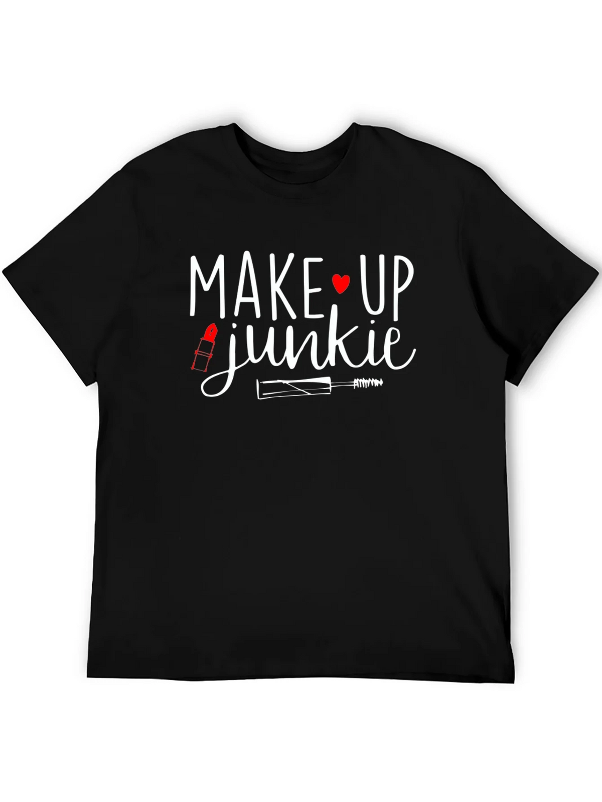 Makeup Junkie Graphic Tee - Black product image 8