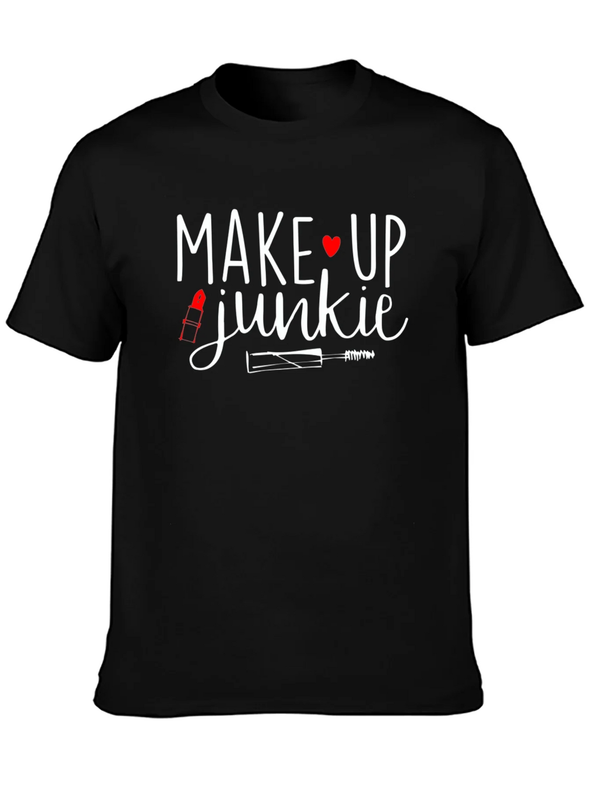 Makeup Junkie Graphic Tee - Black product image 6
