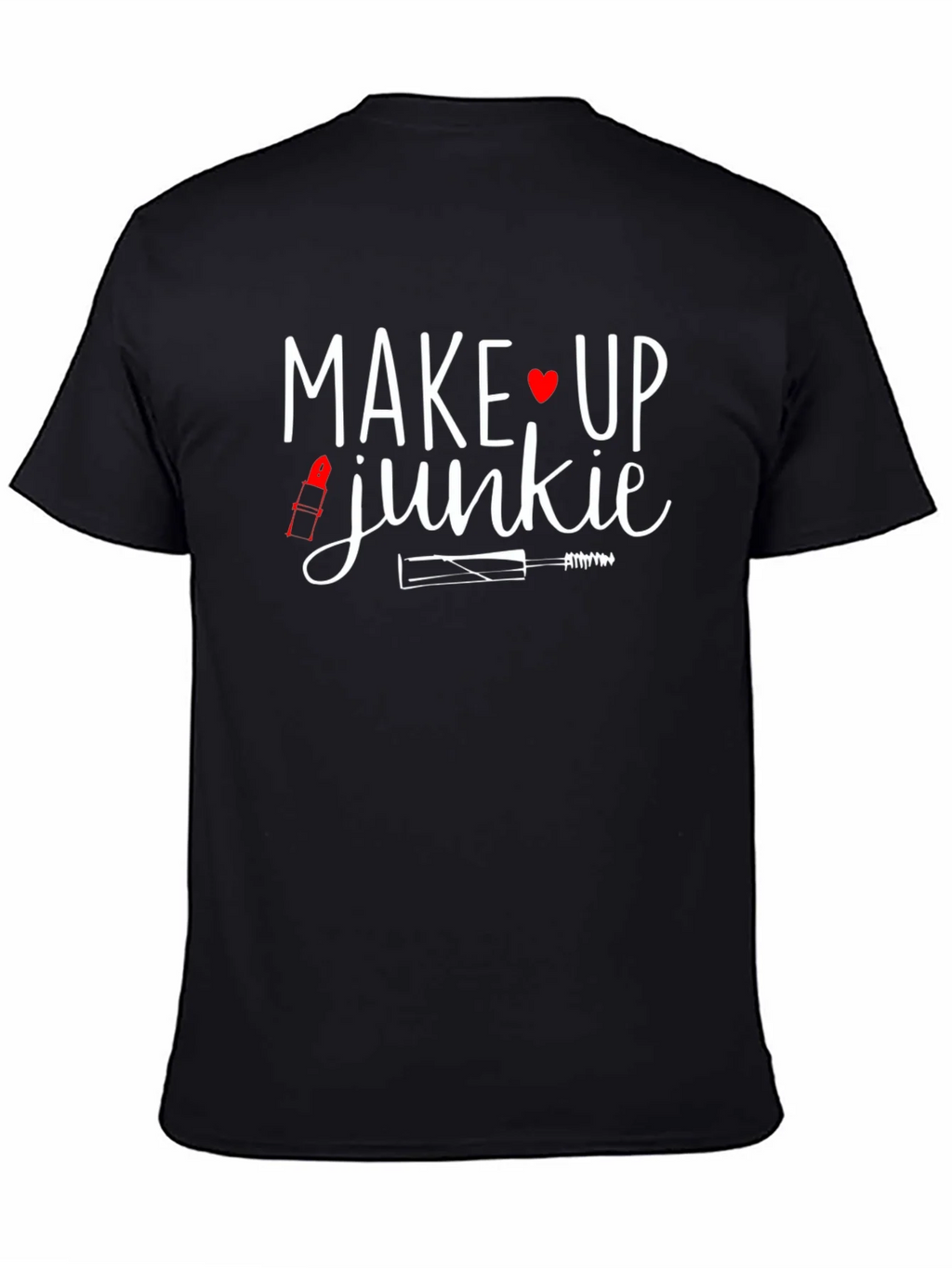 Makeup Junkie Graphic Tee - Black product image 7